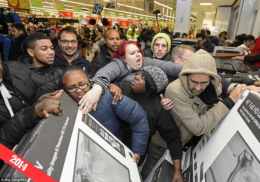 资料图:黑色星期五