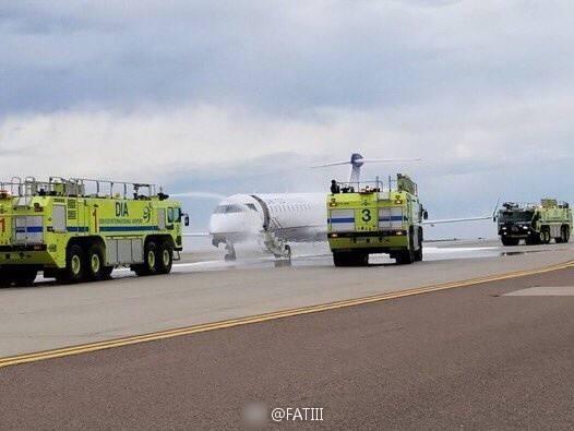 丹佛机场方面表示事件中无人伤亡.