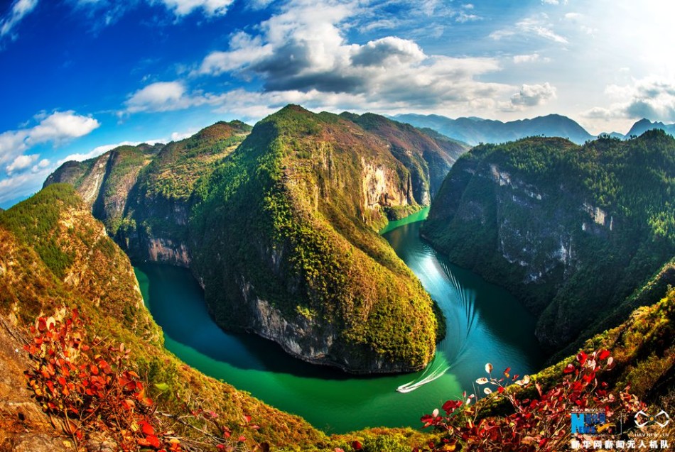 航拍长江三峡:峡中奇峡 景中绝景(组图)
