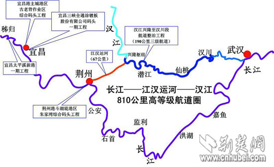 引江济汉线路图全线图图片